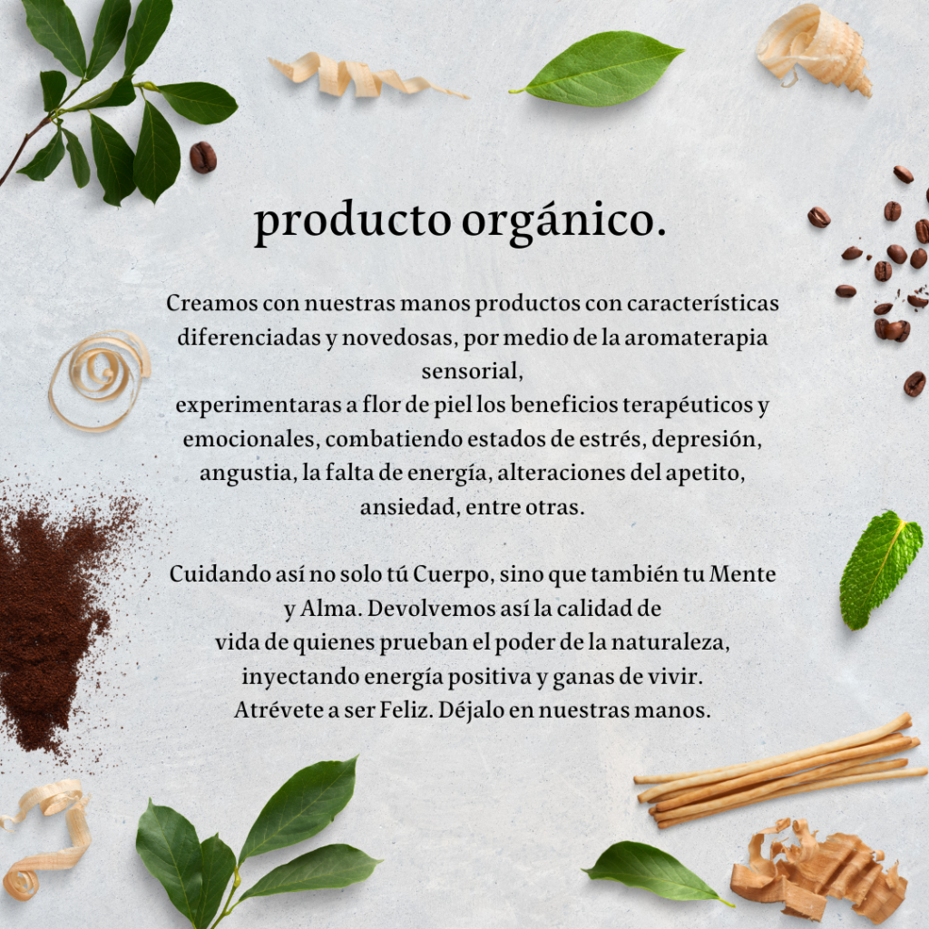 Post para instagram organico natural nude y verde